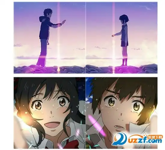 你的名字动漫情侣头像图片高清版