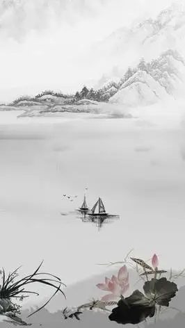 山水水墨画图片 中国水墨山水画图片