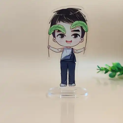 肖战q版亚克力立牌桌面摆件汽车摆饰小飞侠明显周边应援双面图案