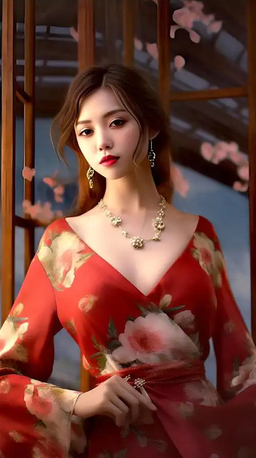 旗袍古装美女#国风古韵 #美出高级感 #国风美永不过时 - 抖音