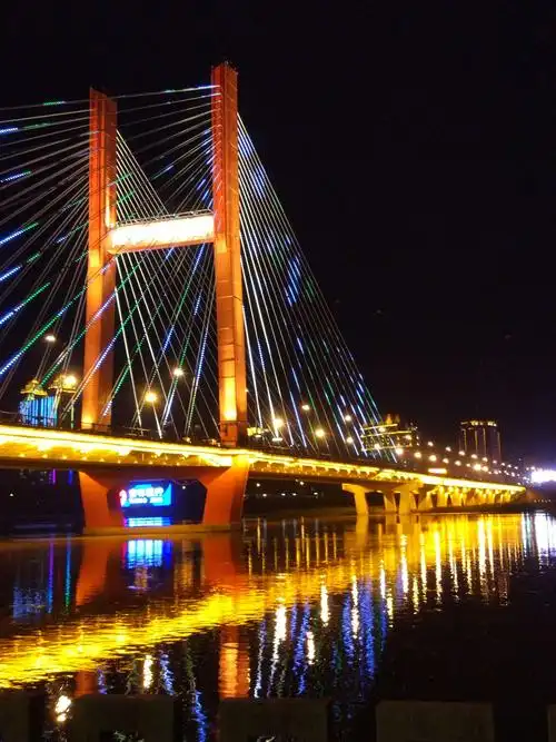 江城吉林市之夜.