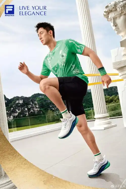 fila时尚运动代言人黄景瑜##fila glam-fitness##fila健身旅修##mkee