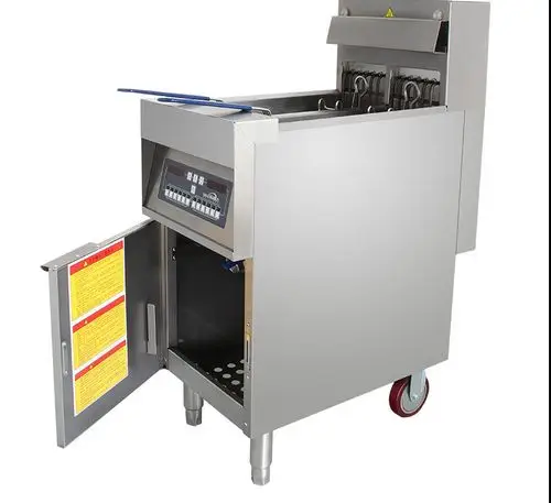 英迪尔商用双缸电热炸炉 电脑版智能控温立式大容量薯条电炸锅