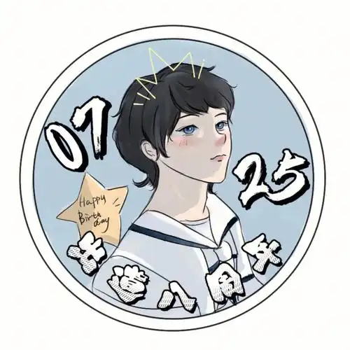 画了八周年应援头像