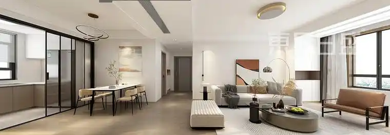 紫云东 141平米 现代简约风格案例赏析