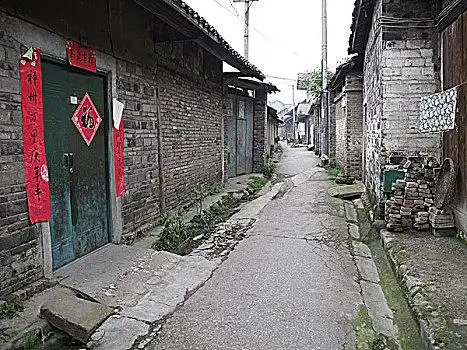 狭窄街道图片