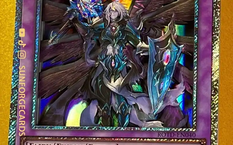 游戏王卡雕制作: 黎明の堕天使ルシフェル