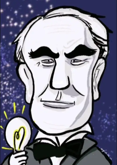 和sharon一起画爱迪生