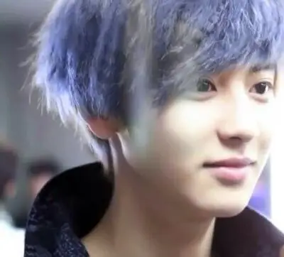 蓝发美少年——朴灿烈