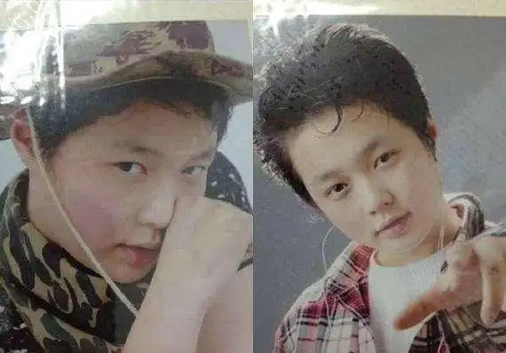 胖子果然都是潜力股,胡一天儿时旧照流出,表情丰富的小胖子