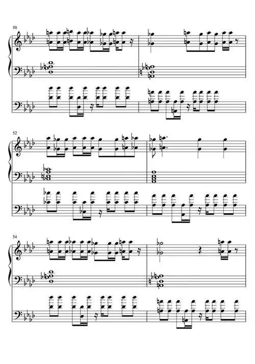 dance monkey钢琴谱