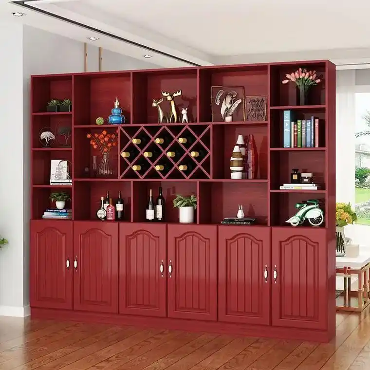 实木酒柜餐边柜储物玄关柜一体靠墙简约客厅鞋柜子家用收 - 抖音