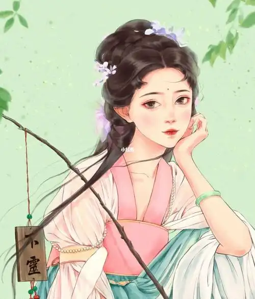 画一张古风美少女