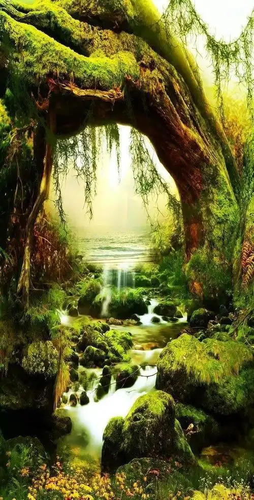 真的不愧为神仙居住的地方从天空俯瞰,这惊艳的地方便是仙境