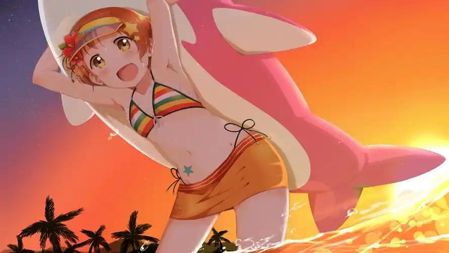 日系二次元动漫美女图片桌面壁纸