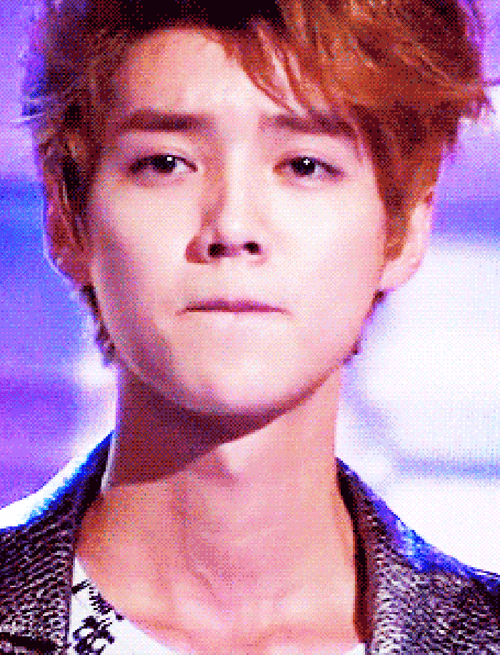 鹿晗gif年轻gif瘪嘴gif萌gif