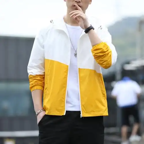 防晒衣服男2020夏季新款超薄透气百搭外套夏天薄款潮流春秋夹