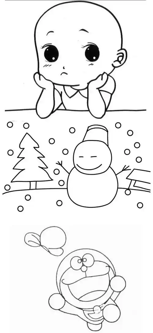 初学简笔画 学简笔画能怎样入手