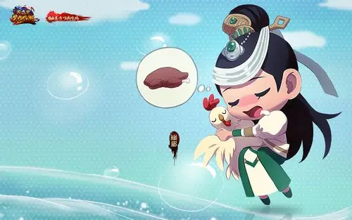 《笑傲江湖ol》12职业q版吃鸡图赏