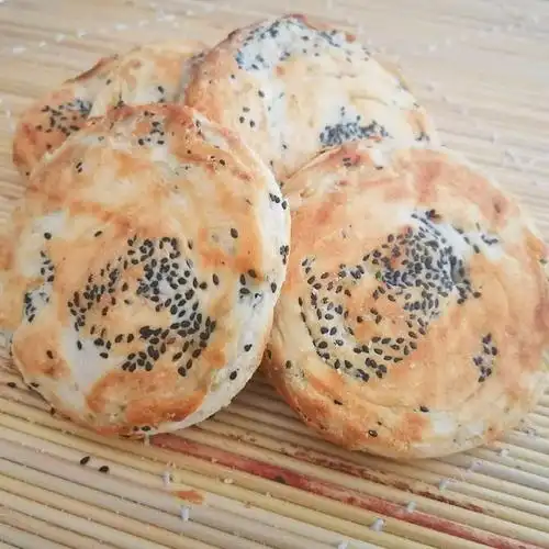 泰山吉祥油酥火烧烧饼山东范镇手工老面白面主食五香咸味发面早餐五香