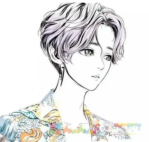 q版鹿晗简笔画图片大全怎么画简笔画教程绘画吧-画画