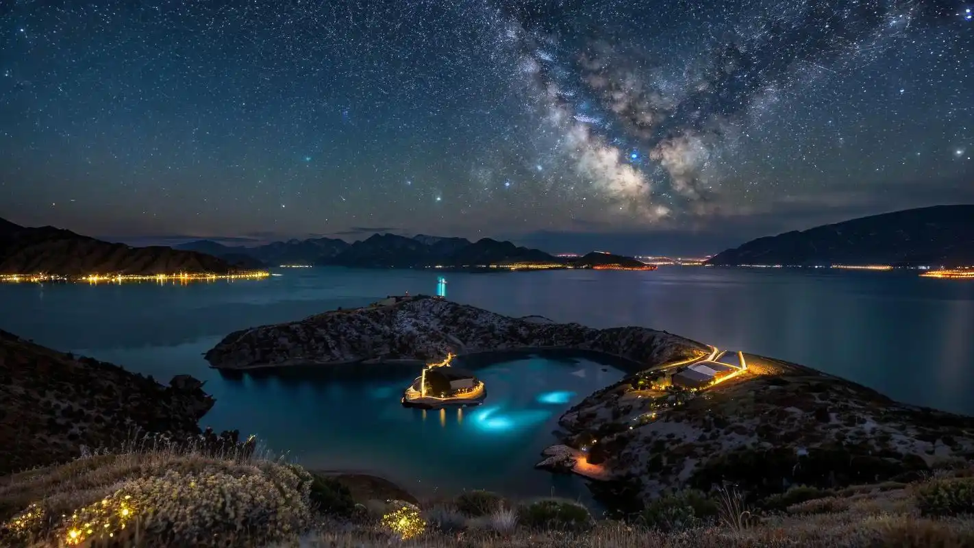 90ins风高级夜空壁纸横屏精选92 探索ins风的高级质感,这组横屏