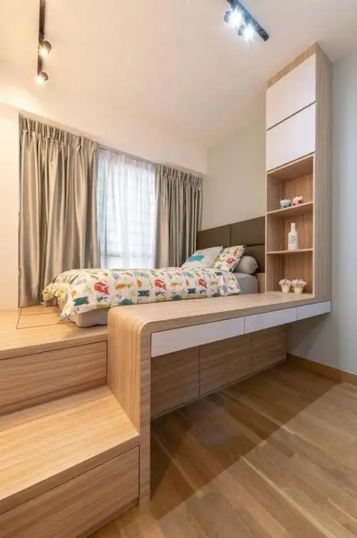 卧室只有15㎡就别再单一布局学着这样去隔更符合现状更实用