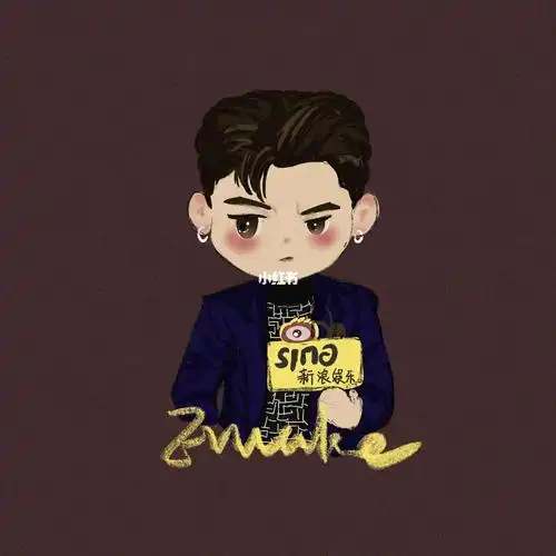 q版吴亦凡-微博之夜_吴亦凡_文化_绘画