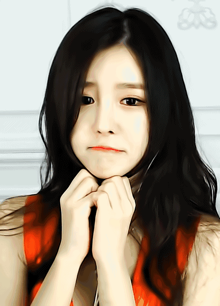 gif动图——美女动态,暨动图之美(第二弹)女朋友连生气都这么可爱