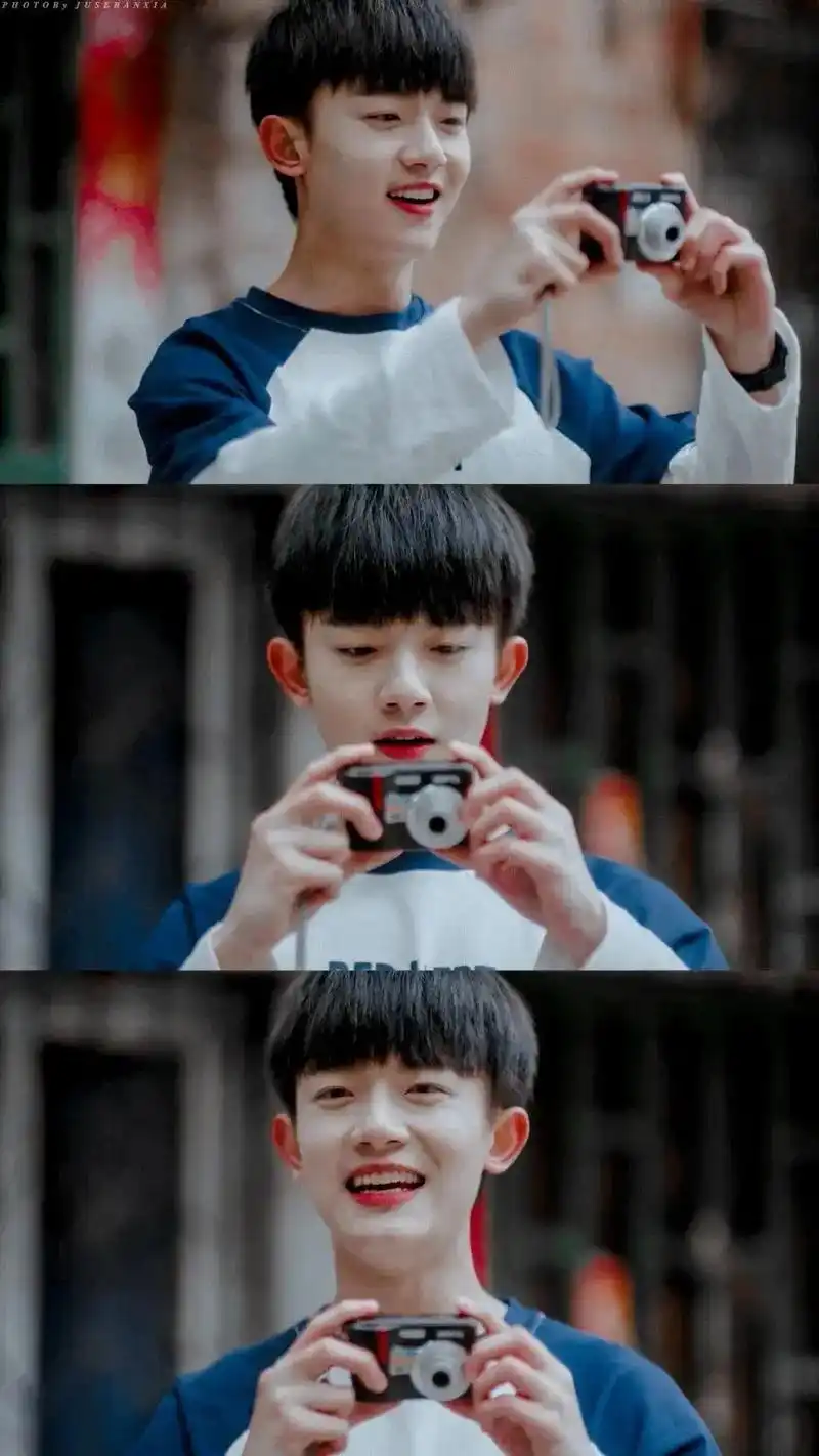 三宫格壁纸.快来抱走小明#宝藏男孩 #李明德  - 抖音