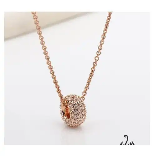 swarovski施华洛世奇蒋欣同款人造水晶项链2018新款stone系列幸运珠