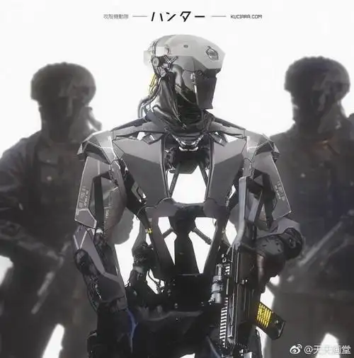 攻壳机动队# maciej kuciara 的机械概念设计.