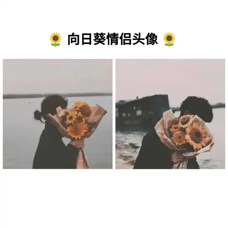 【向日葵情侣头像】我喜欢这世界 也喜欢你