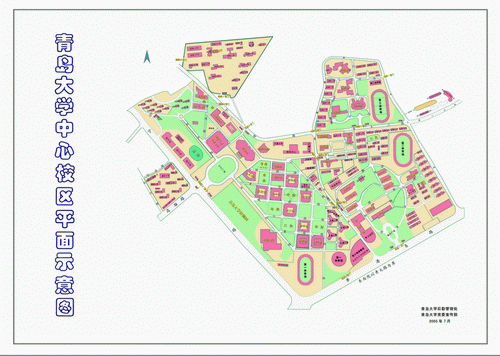青岛大学地图