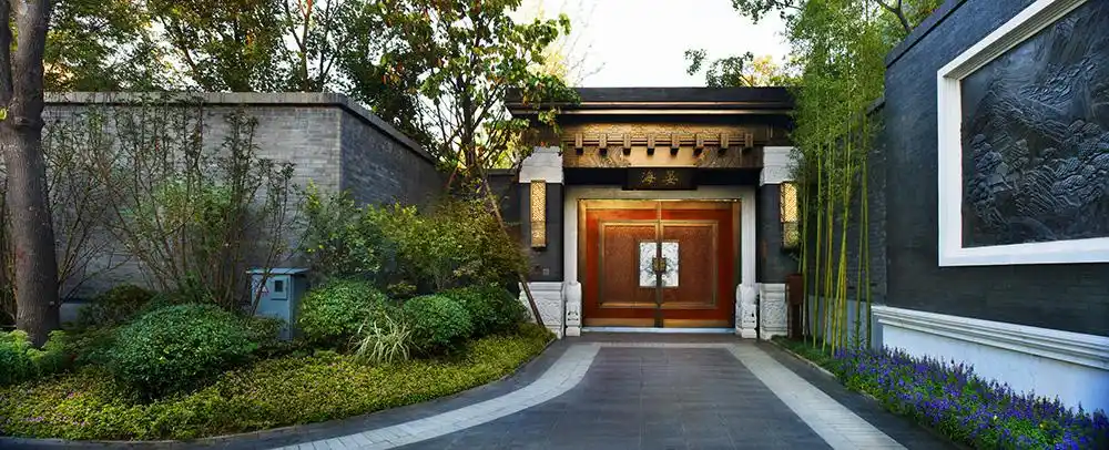 北京泰禾运河岸上的院子