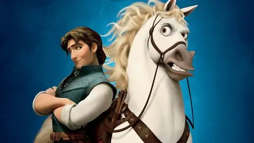 弗林莱德-迪士尼电影-魔发奇缘tangled 2010动画壁纸