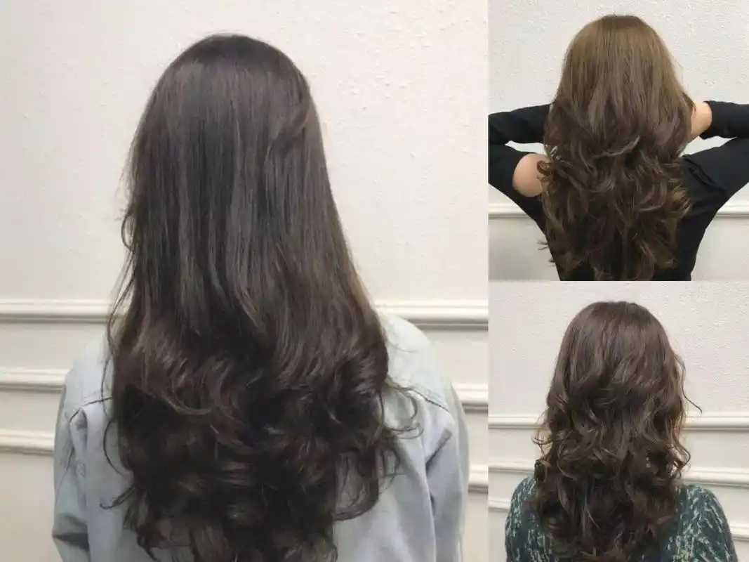 2019年最流行的"背烫"发型,方便打理,还超美!