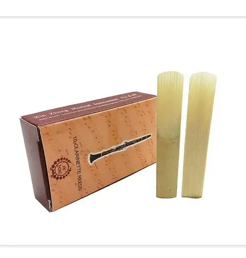 降调单簧管黑管哨片降单簧管黑管笛头哨片笛头号半哨片音念 一盒10片