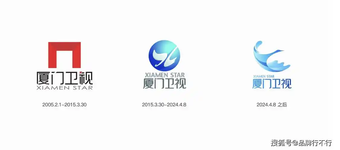 厦门卫视4月8日启用展翅白鹭新台标