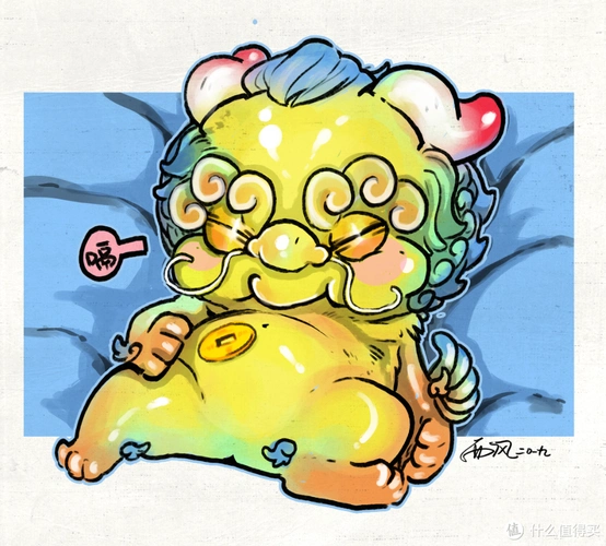 塑料小人日常 篇四十六:国宝"萌"化,开天趴趴貔貅手办_模型_什么值得