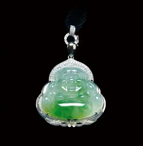 1242 翡翠佛像吊坠