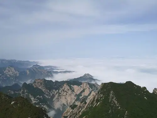 华山五峰游览记