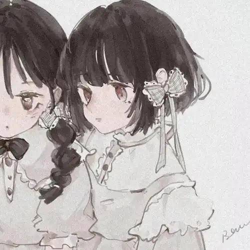 你们有哪些好看的多人闺蜜头像