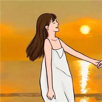 超甜的情侣头像一人一半