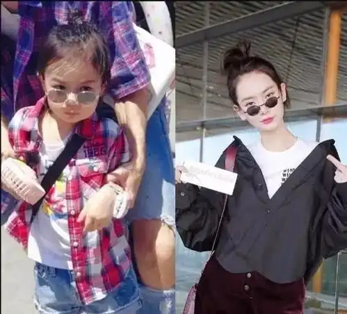 戚薇和lucky到底有多像?看完这些图你就知道了!