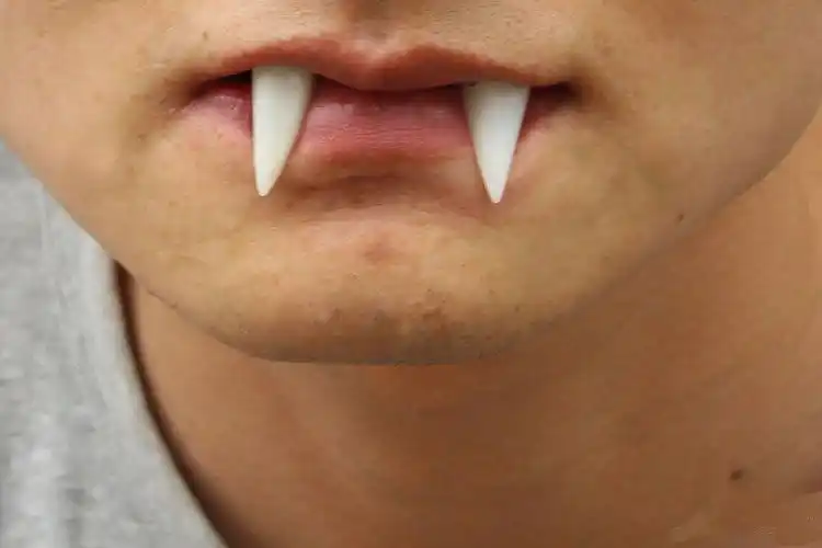 万圣节道具假牙 四颗牙假牙 恶魔尖牙鬼怪牙齿 僵尸 吸血鬼假牙