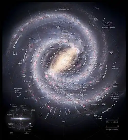 银河系的中心看起来像什么答案很奇妙但和你想象略不同