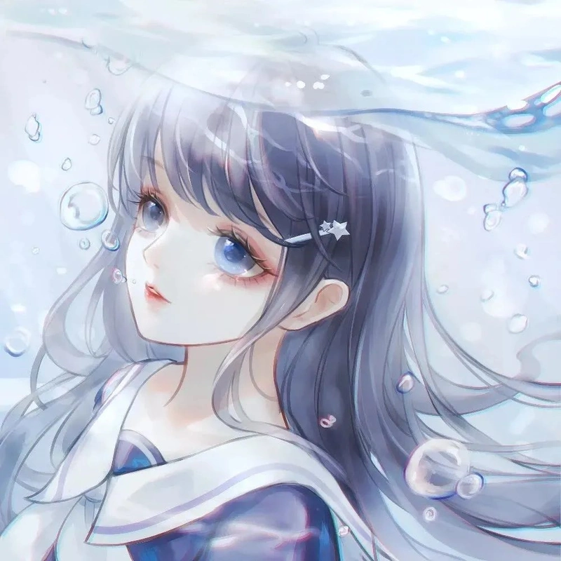 二次元古风少女头像|你是我的唯一