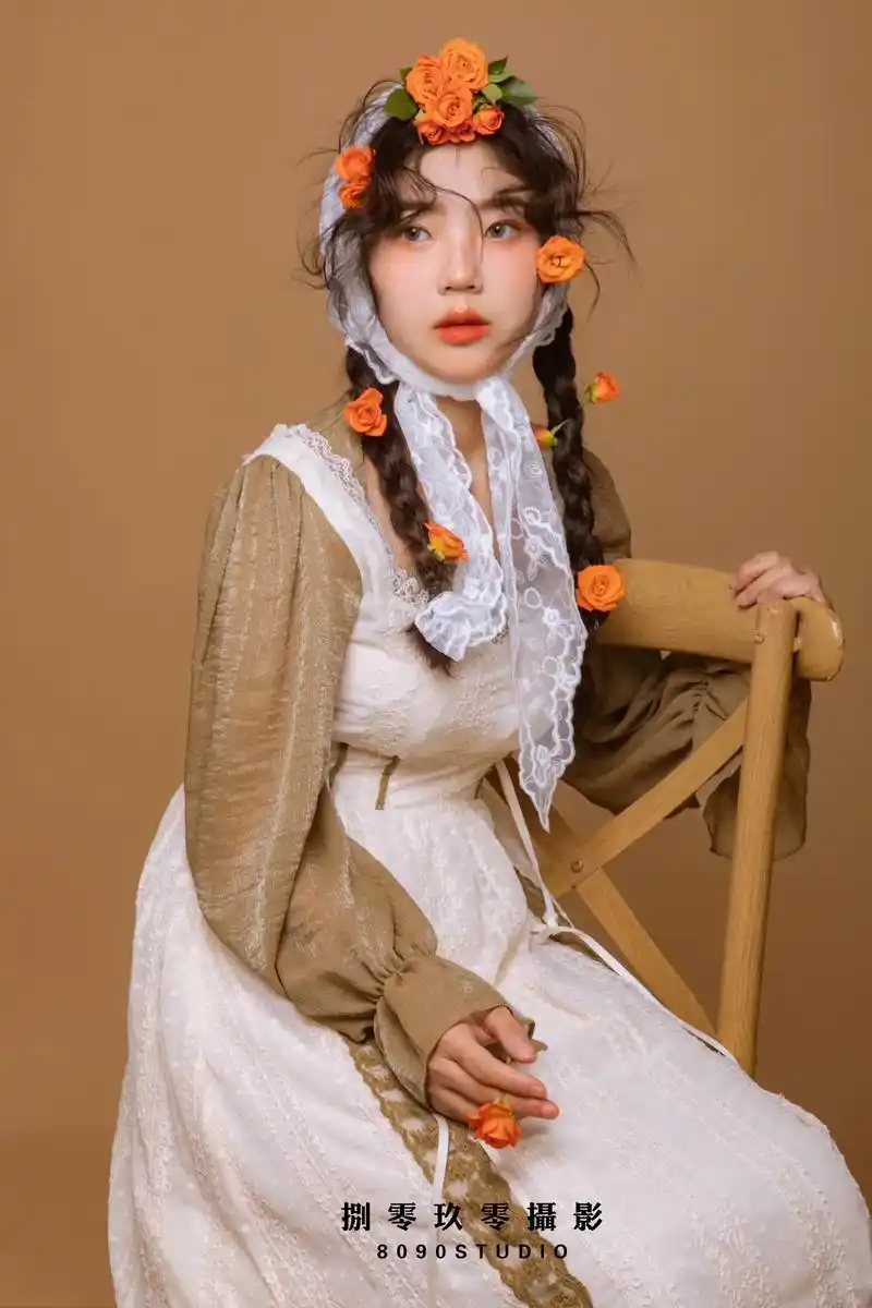 客片分享 #人像写真 #做个美美的小仙女 复古风格,创 - 抖音