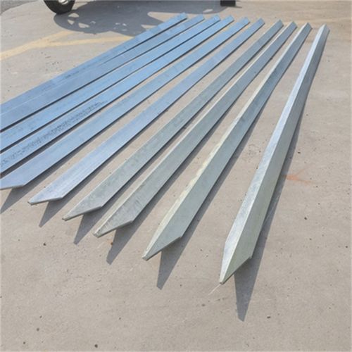 印咸接地桩镀锌角钢冲孔接地线接地角钢简易防锈不锈热镀锌避雷接地极